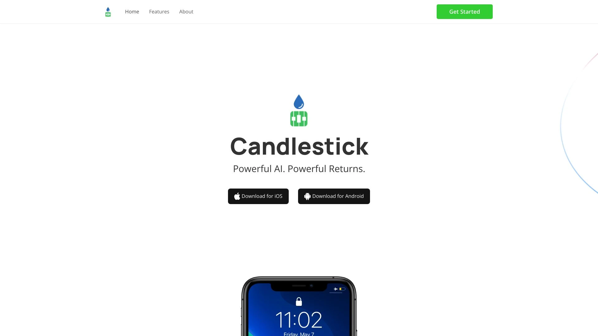 Candlestick - AI Tool Ocean