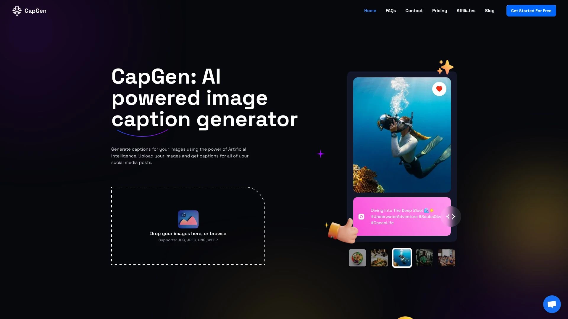 CapGen - AI Tool Ocean