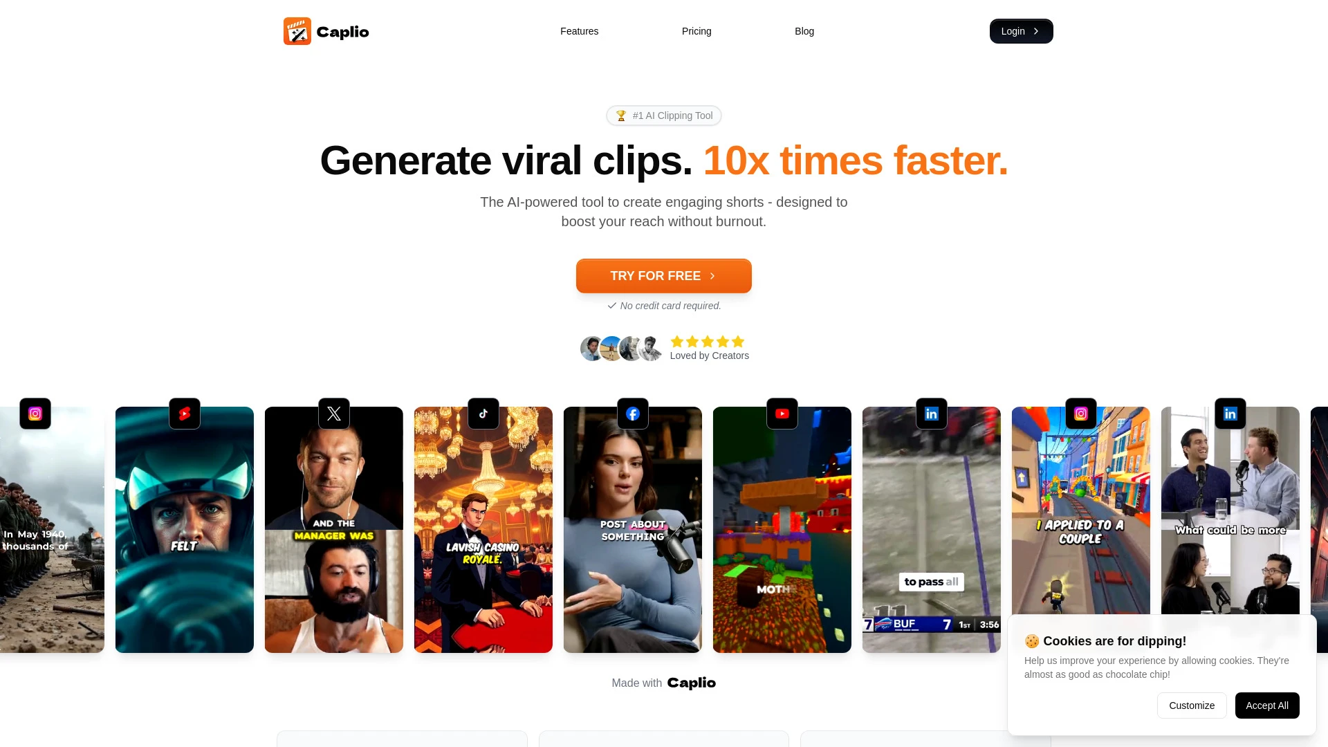 Caplio - AI Tool Ocean