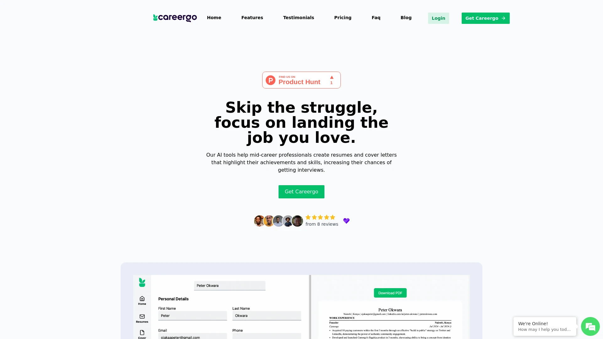 Careergo - AI Tool Ocean