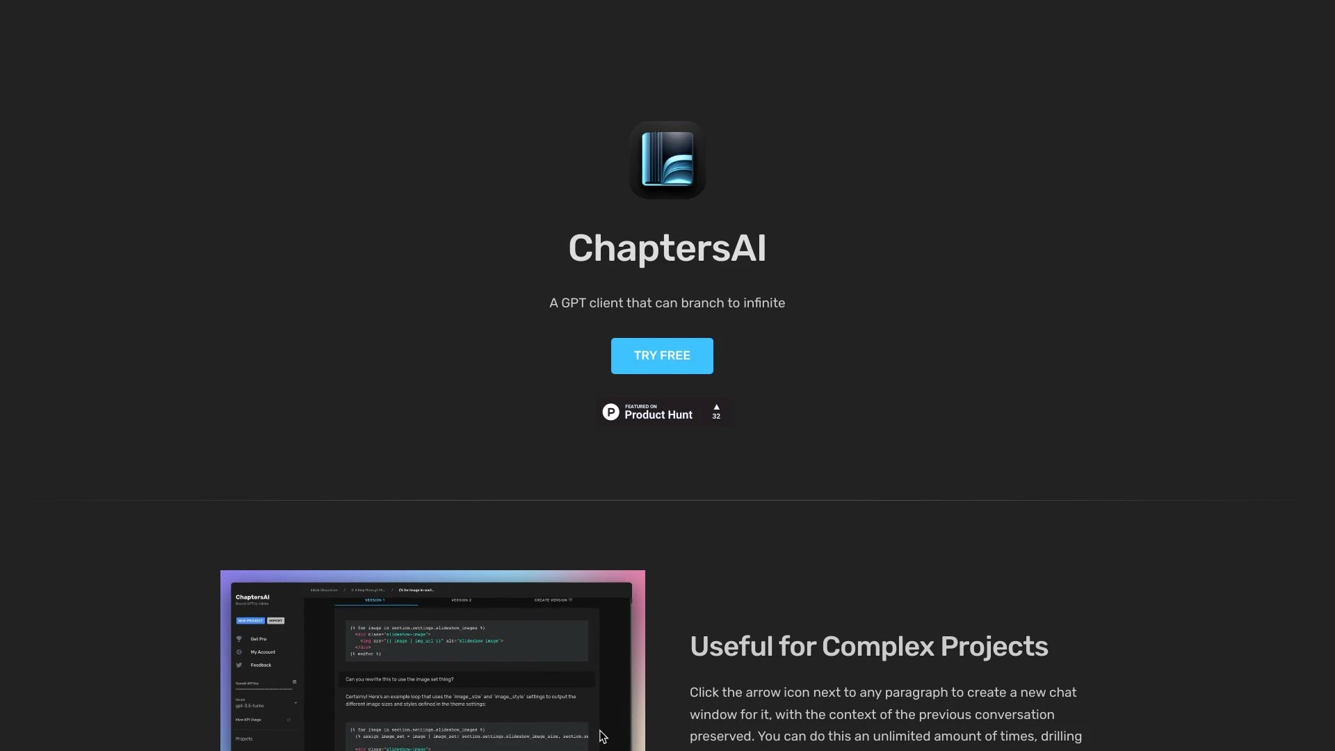 ChaptersAI - AI Tool Ocean