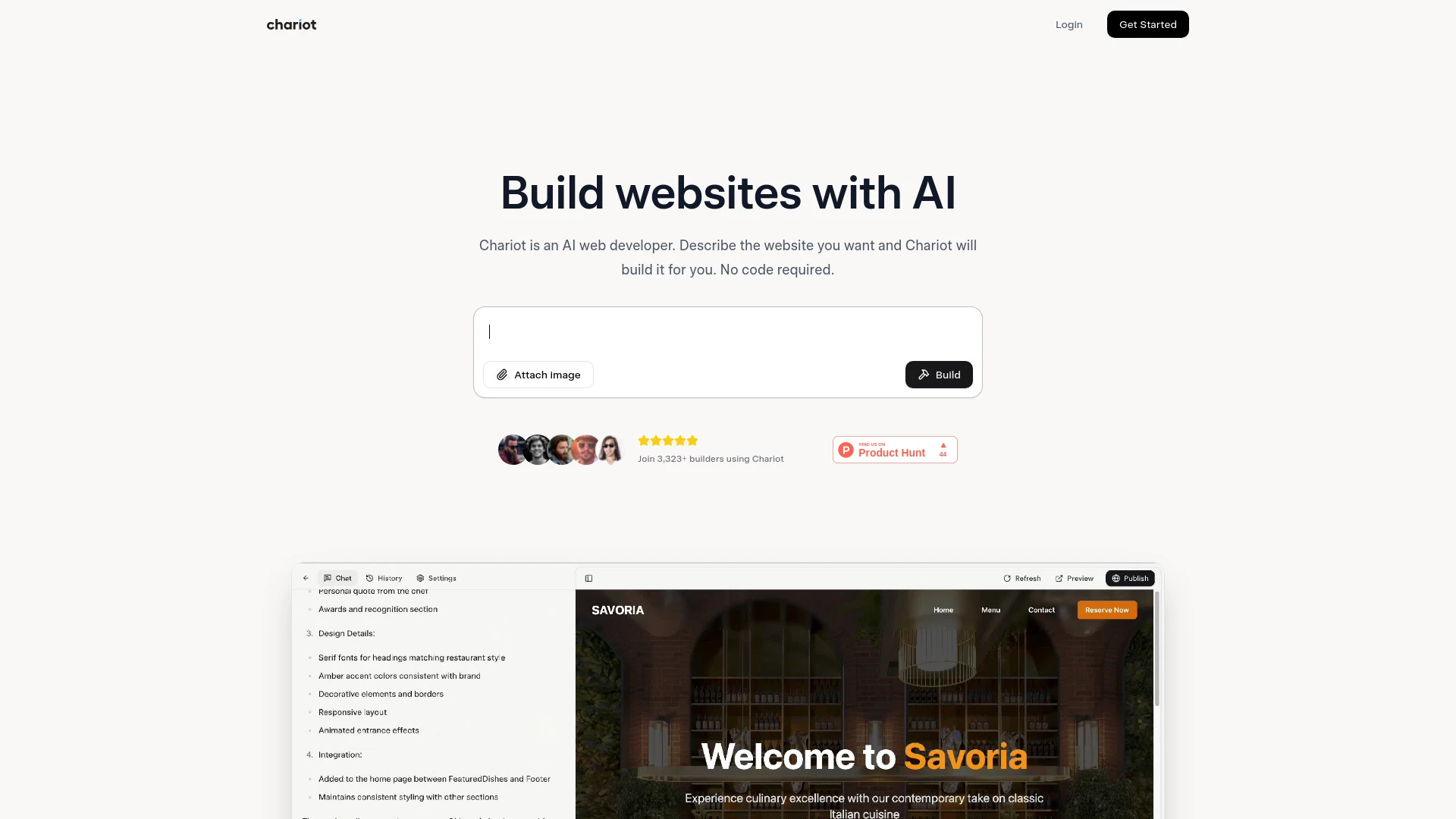 Chariot - AI Tool Ocean