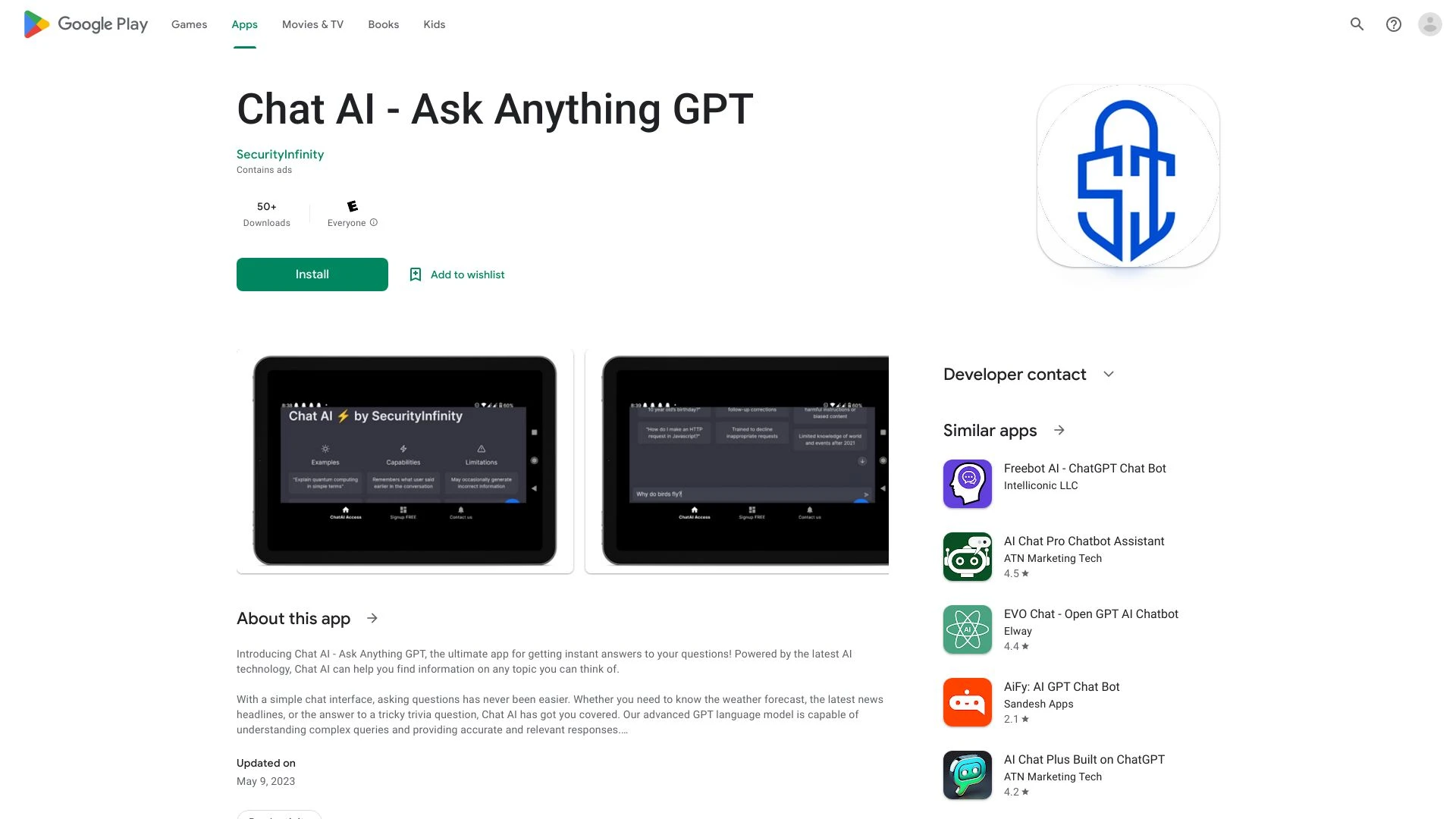 Chat AI - Ask Anything - AI Tool Ocean