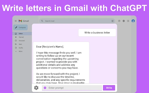 Chat GPT for Gmail Chrome Extension - Chrome Extension - AI Tool Ocean