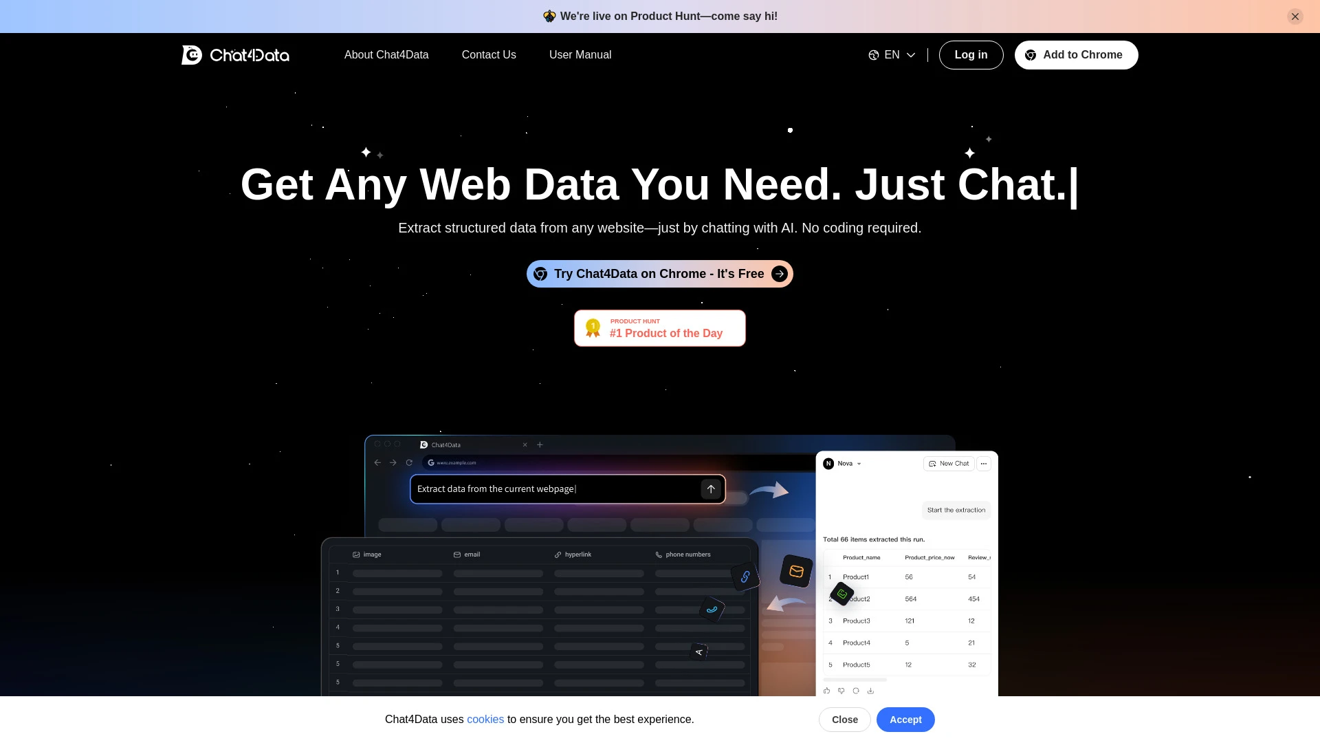 Chat4Data - AI Tool Ocean