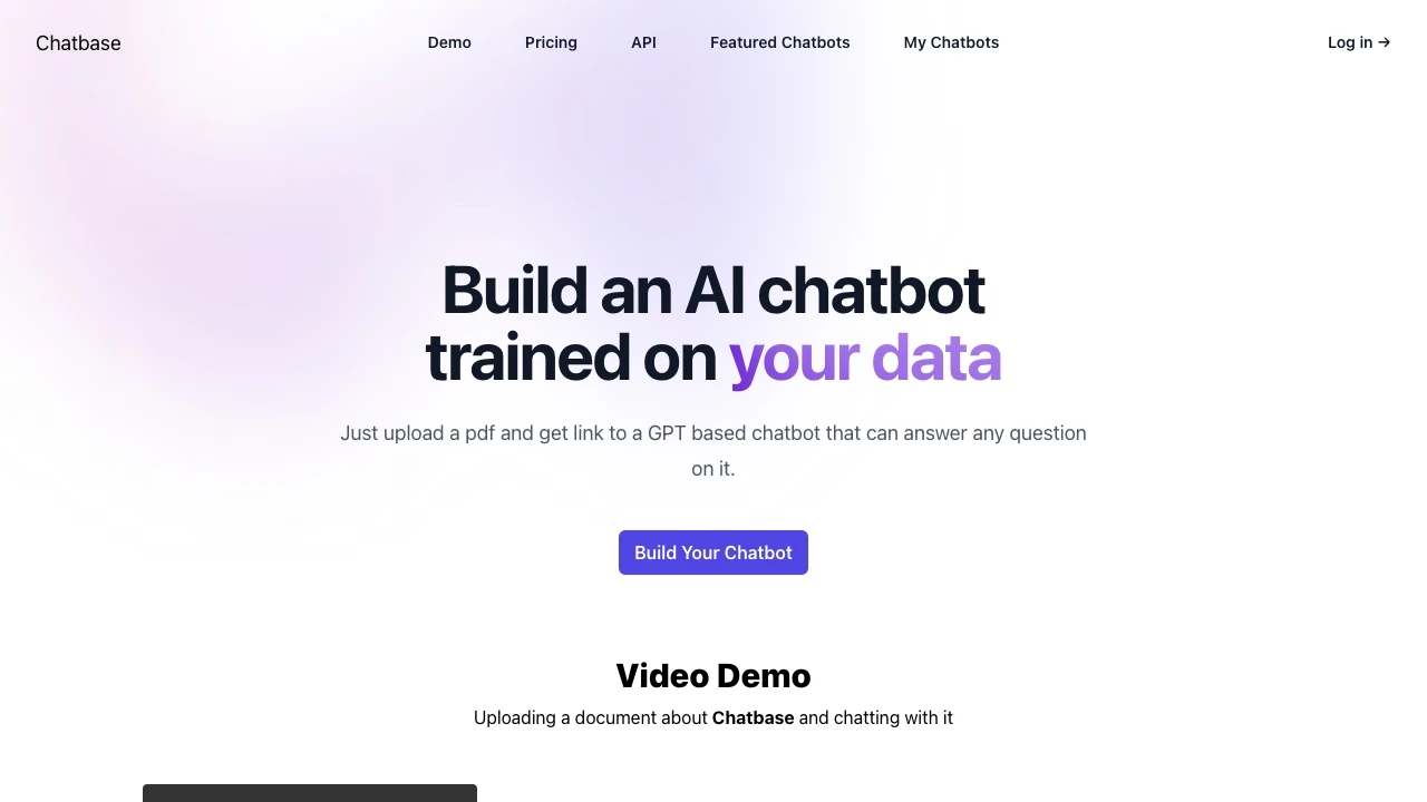 Chatbase - AI Tool Ocean