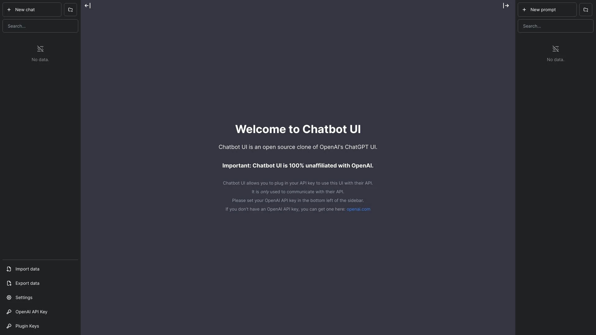 Chatbot UI - AI Tool Ocean