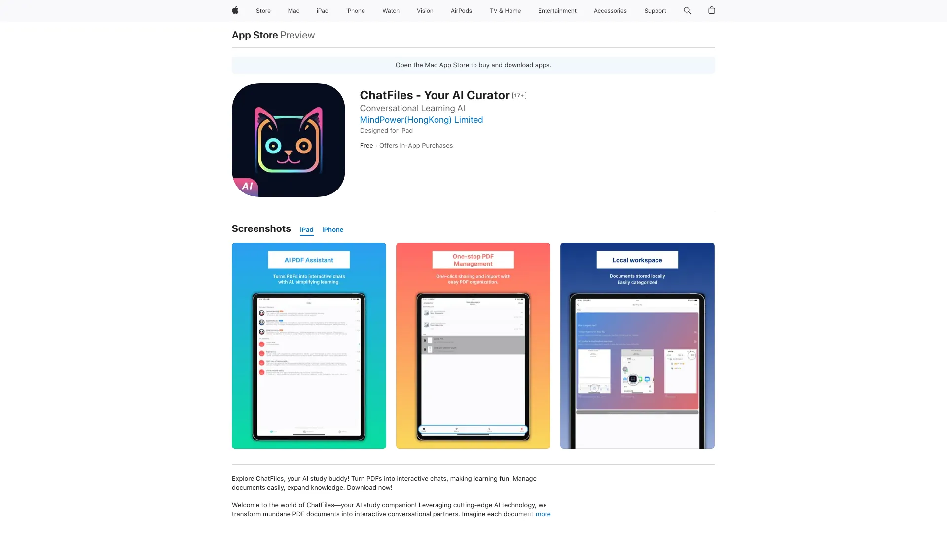 ChatFiles - AI Tool Ocean