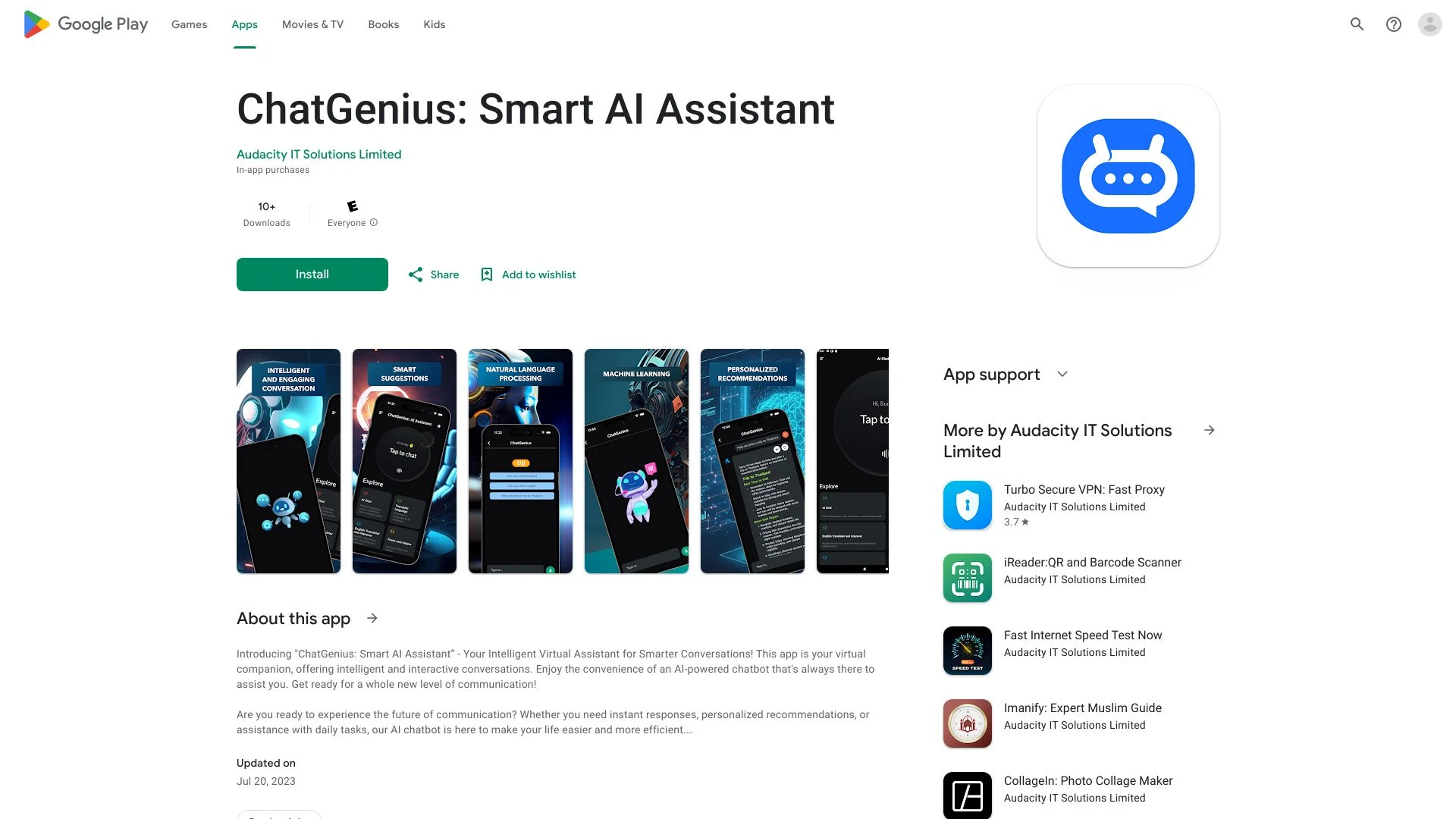 ChatGenius: Smart AI Assistant - AI Tool Ocean