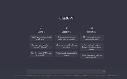 ChatGPT App - Chrome Extension - AI Tool Ocean