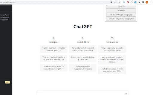ChatGPT Content Extractor - Chrome Extension - AI Tool Ocean