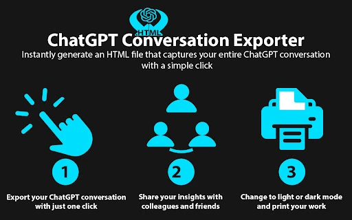 ChatGPT Conversation Exporter - Chrome Extension - AI Tool Ocean