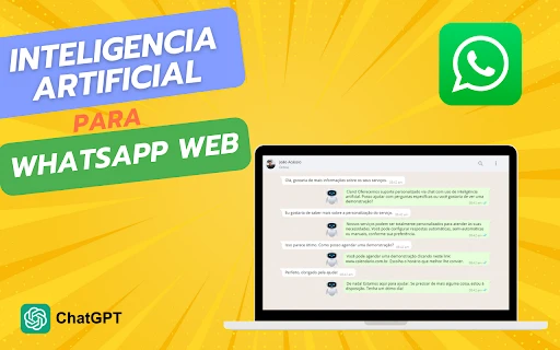 ChatGpt para WhatsApp Grátis - Chrome Extension - AI Tool Ocean