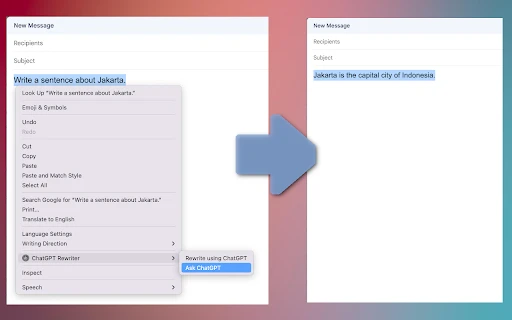 ChatGPT Rewriter - Chrome Extension - AI Tool Ocean