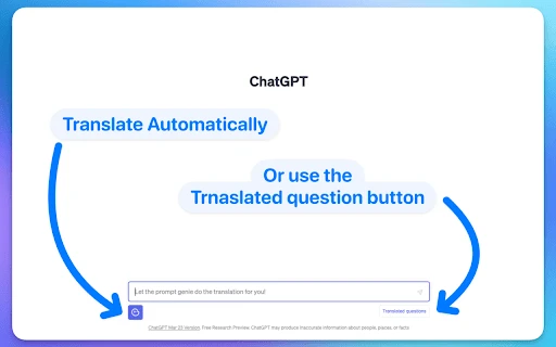 ChatGPT translator - Chrome Extension - AI Tool Ocean
