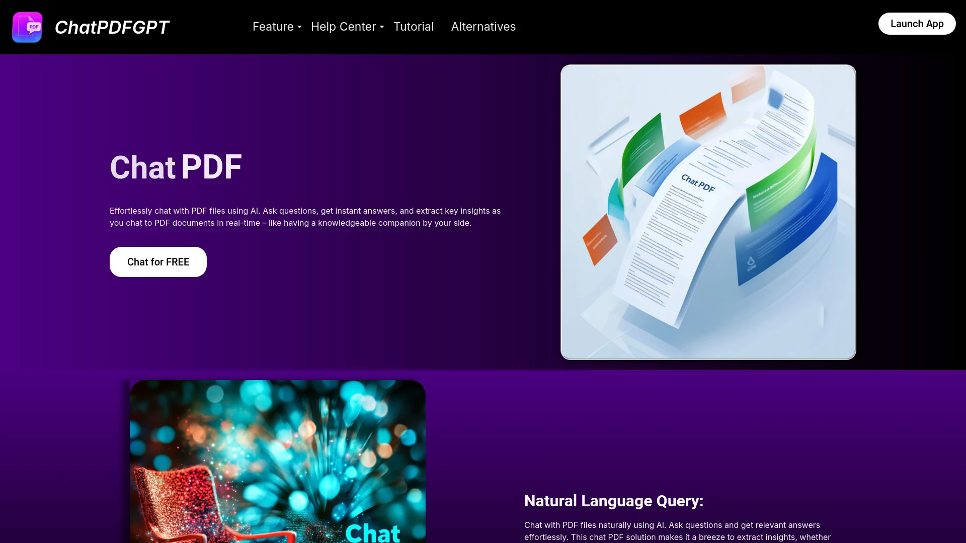 ChatPDFGPT - AI Tool Ocean