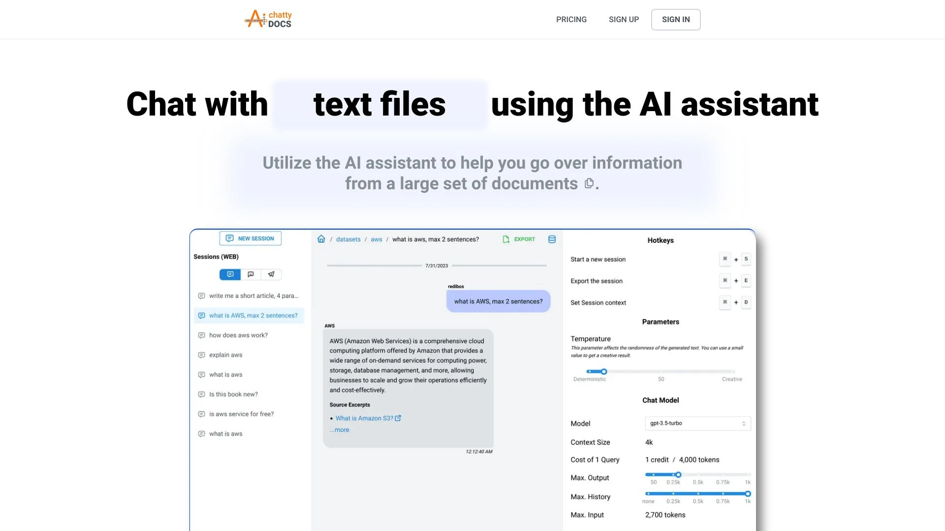 ChattyDocs - AI Tool Ocean
