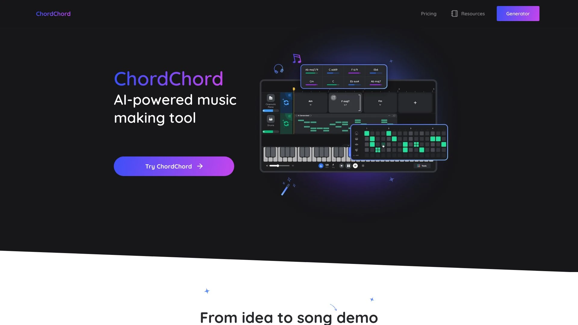 ChordChord - AI Tool Ocean
