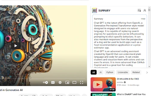 Chrome Extension for Summarizing Long-Form Content - Chrome Extension - AI Tool Ocean