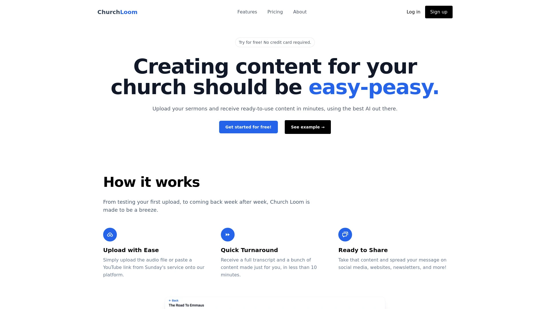 Church Loom - AI Tool Ocean
