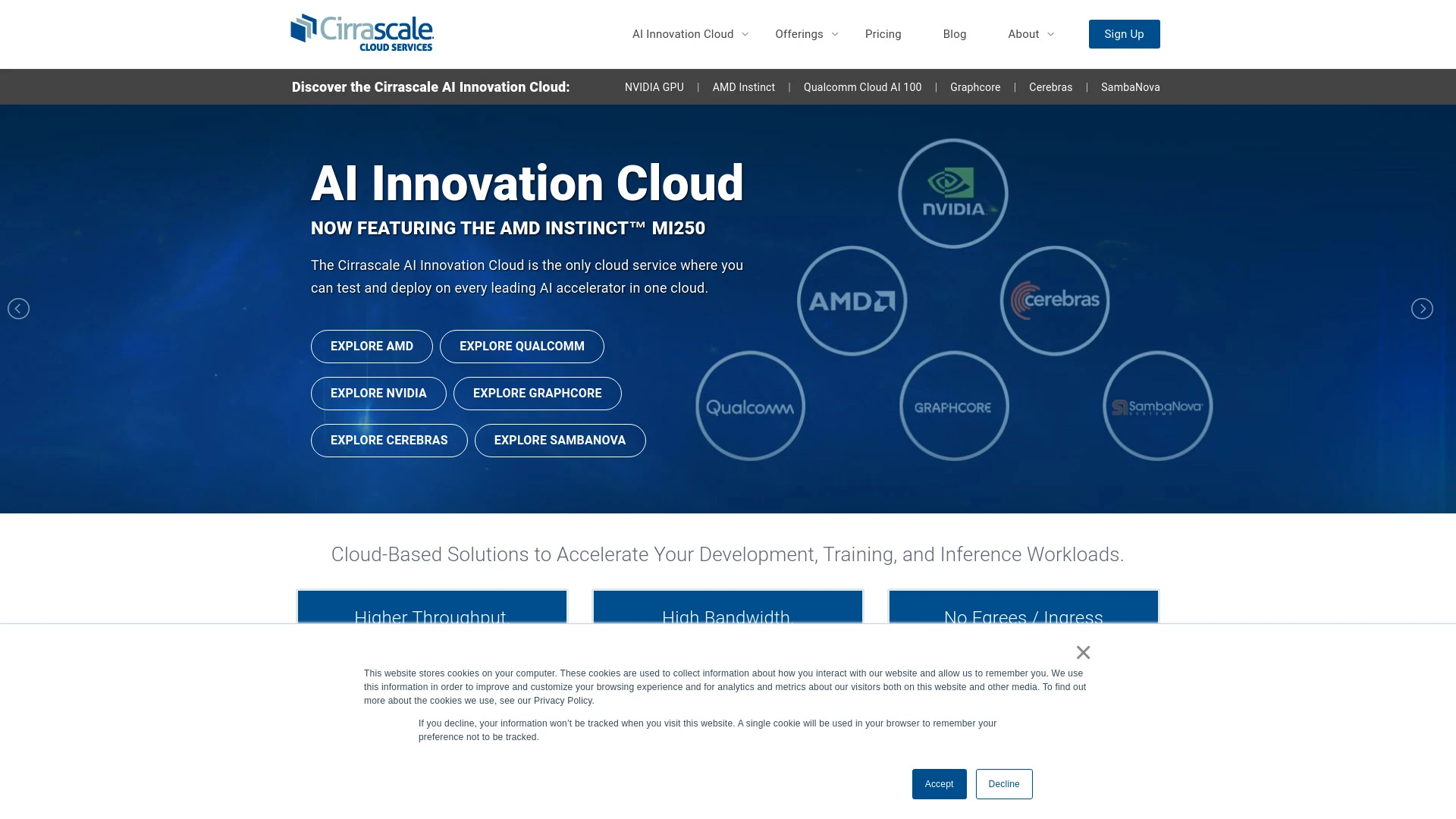 Cirrascale Cloud Services - AI Tool Ocean