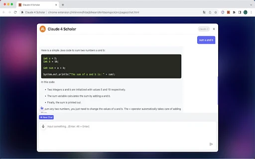 Claude Scholar - Chrome Extension - AI Tool Ocean