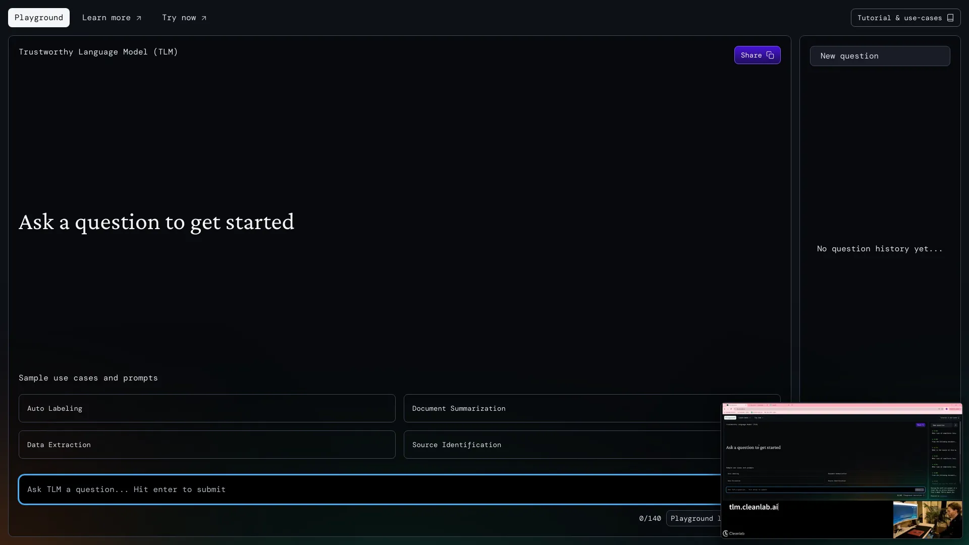 Cleanlab Chat - AI Tool Ocean