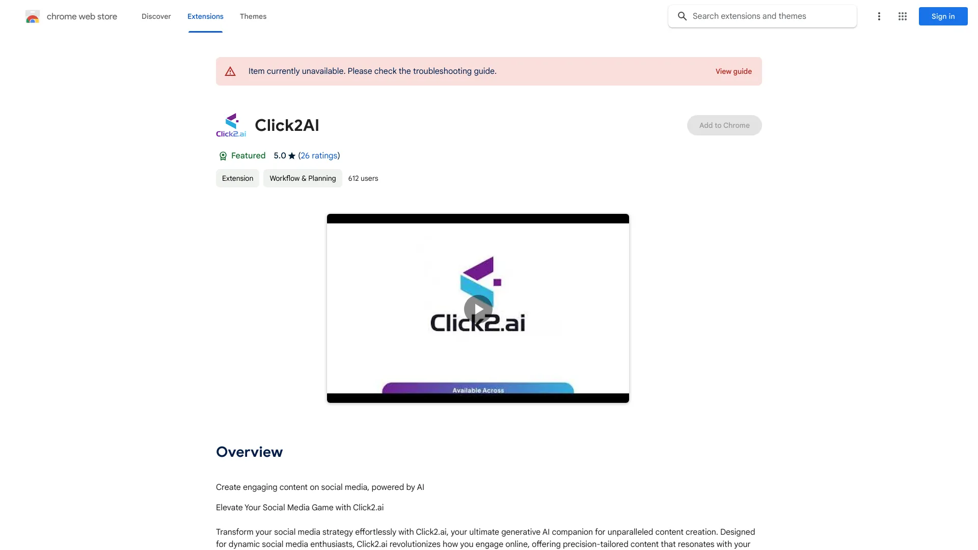 Click2.ai - Chrome Extension - AI Tool Ocean