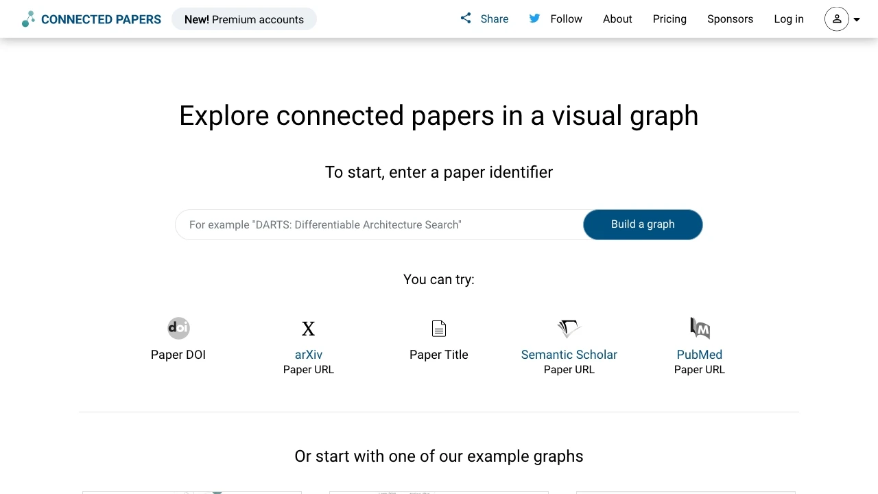 Connected Papers - AI Tool Ocean