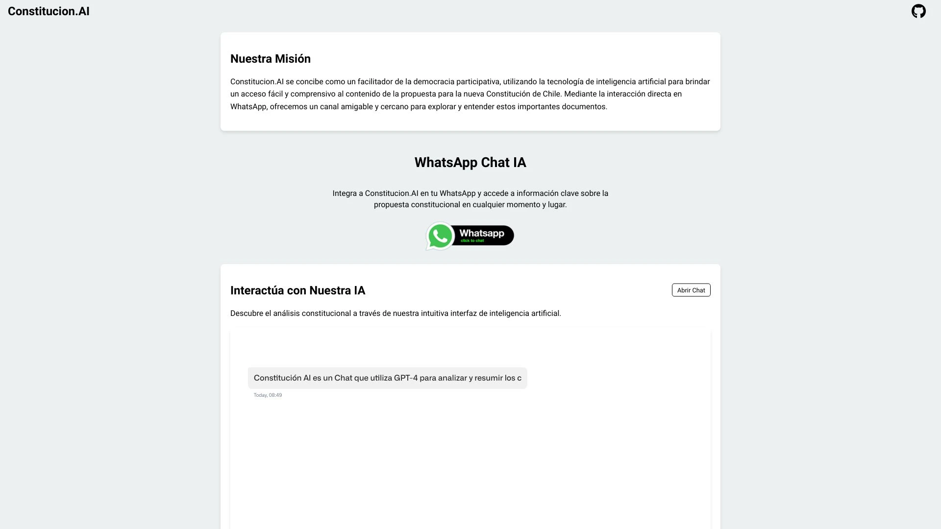 Constitucion.AI - AI Tool Ocean