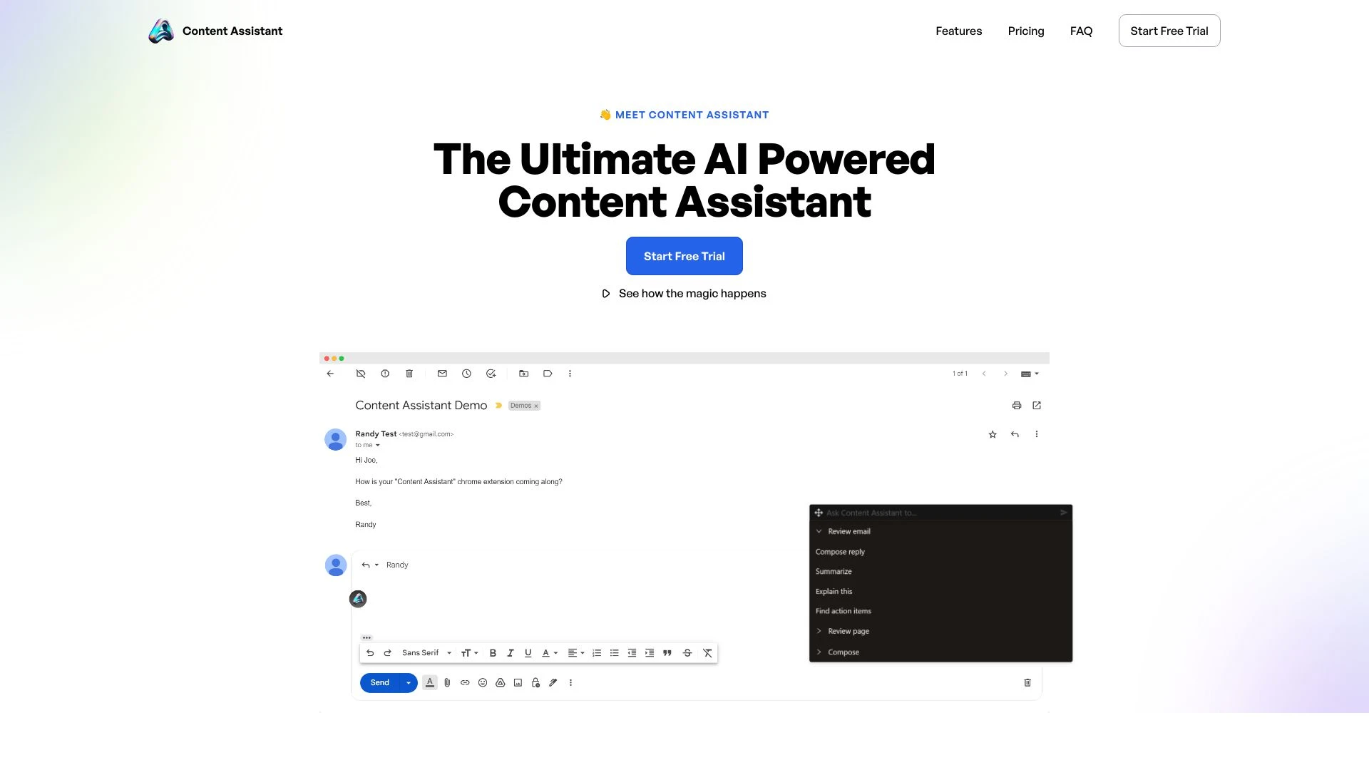 Content Assistant - AI Tool Ocean