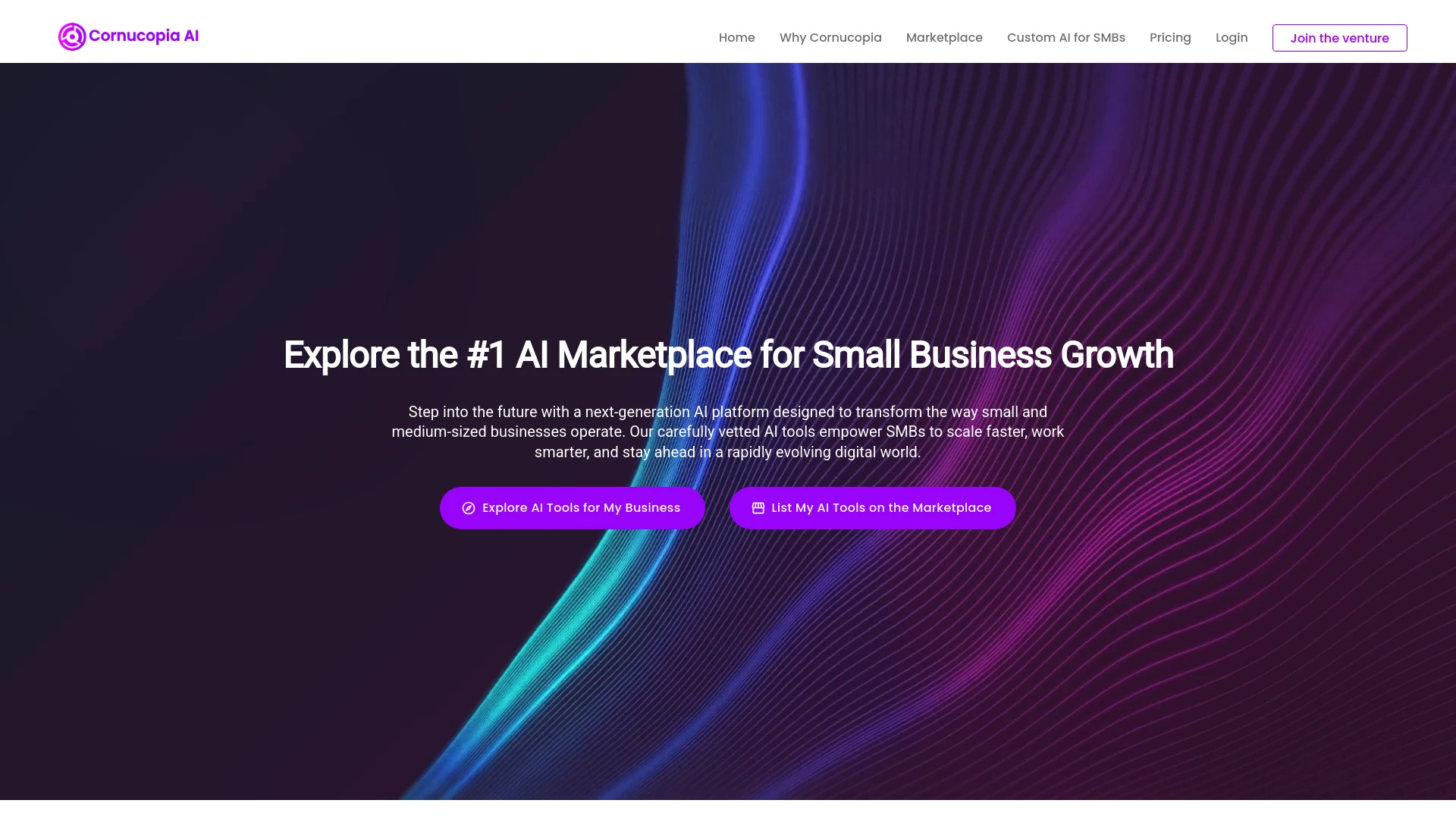 Cornucopia AI - AI Tool Ocean