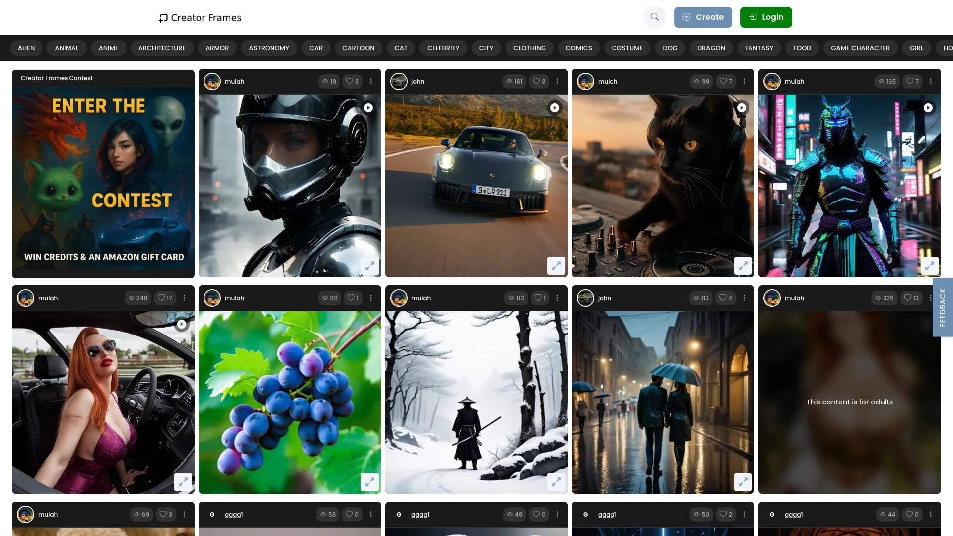 CreatorFrames.com - AI Tool Ocean