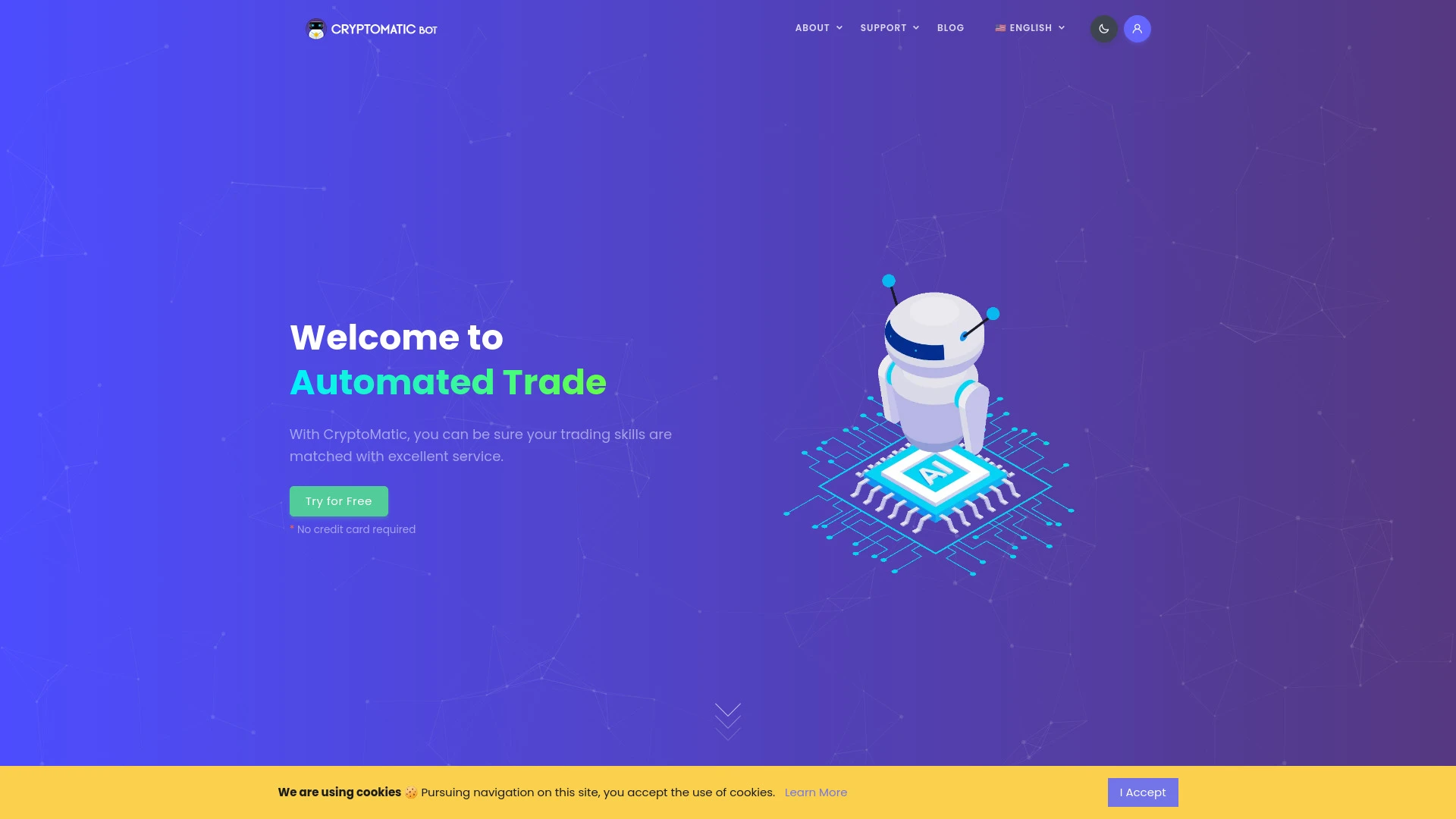 CryptoMatic Bot - AI Tool Ocean