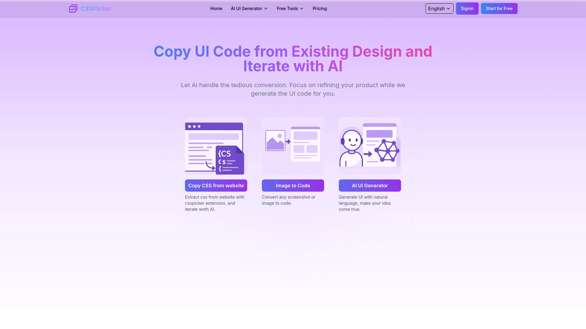 CSSPicker - AI Tool Ocean