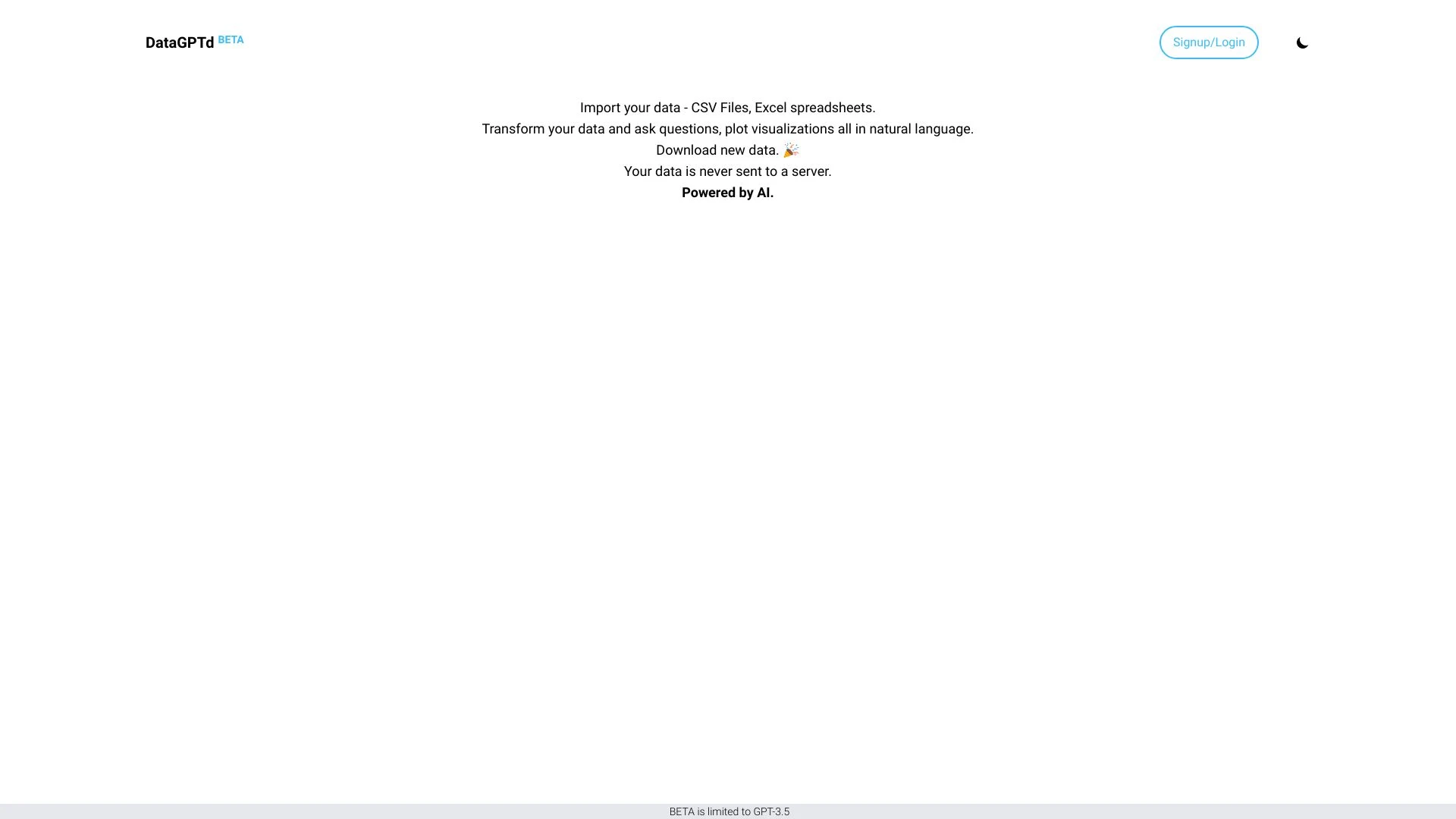 DataGPTd - AI Tool Ocean