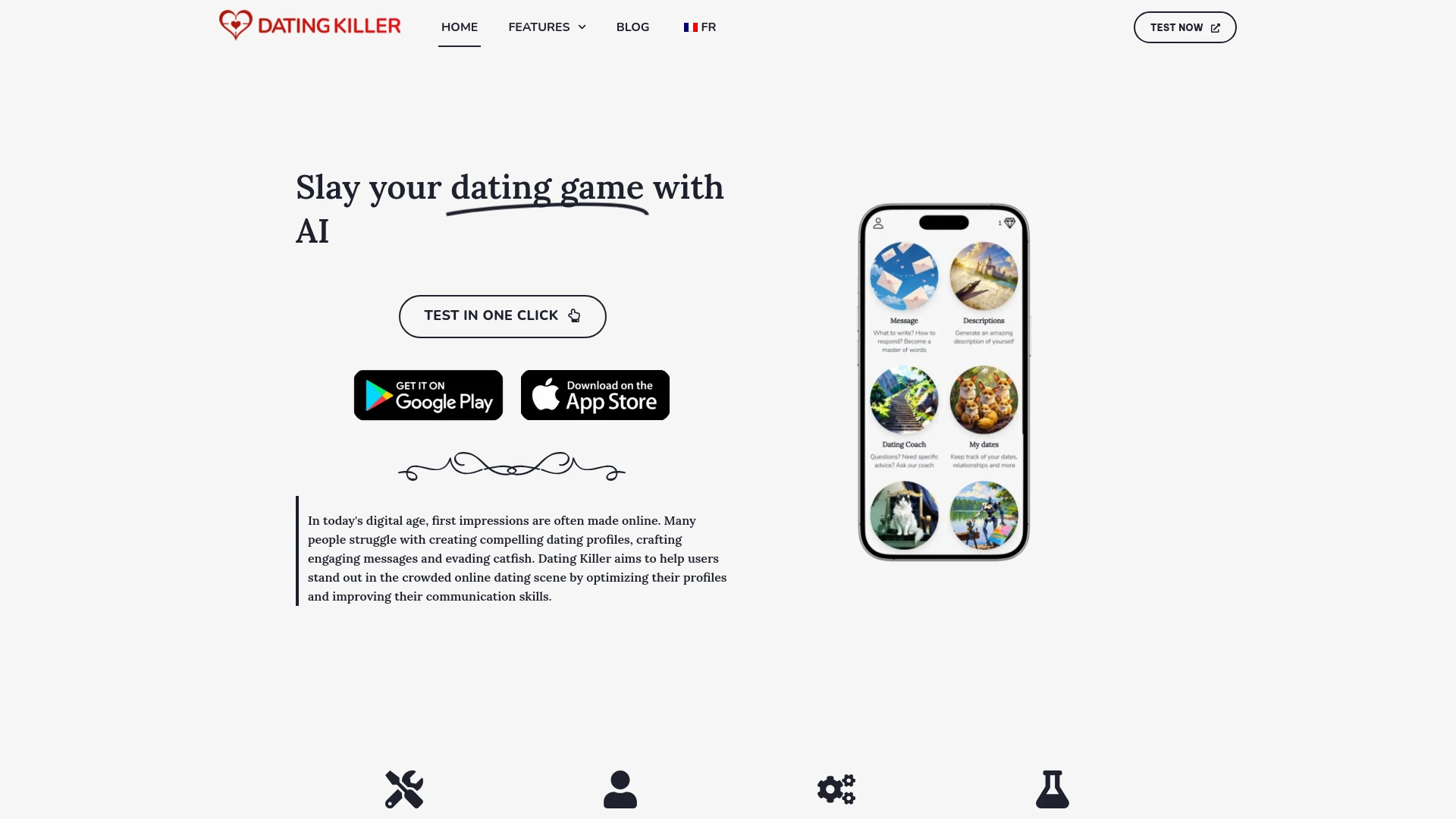 Dating Killer - AI Tool Ocean