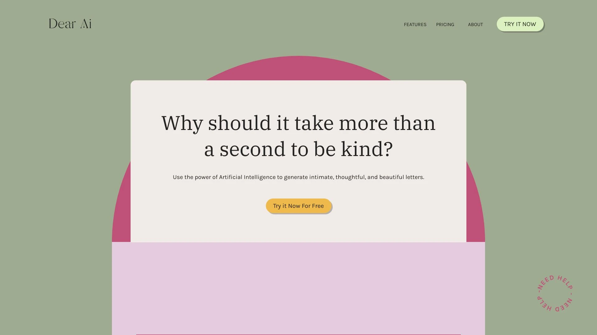 Dear Ai - AI Tool Ocean