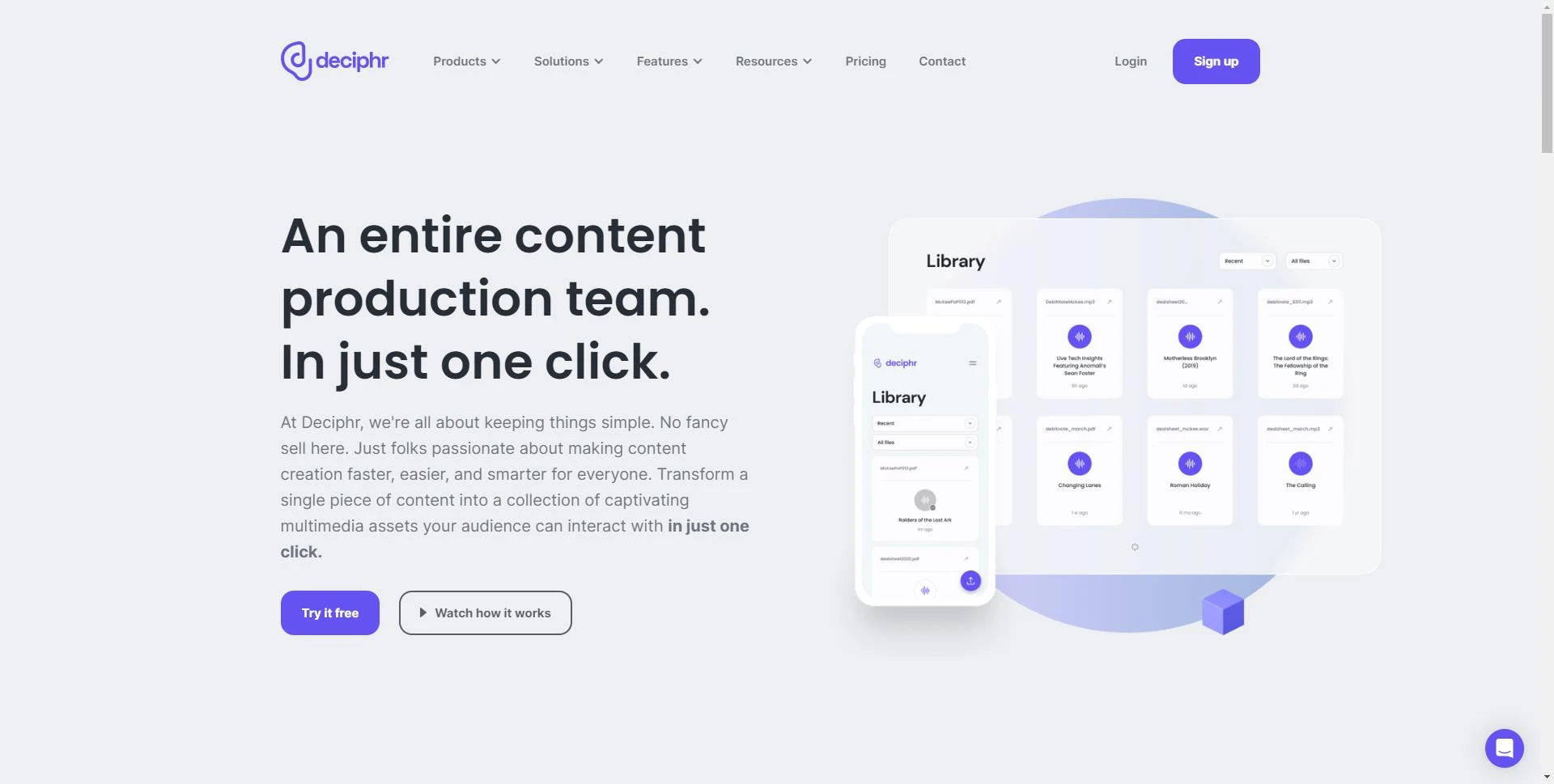 Deciphr AI - AI Tool Ocean