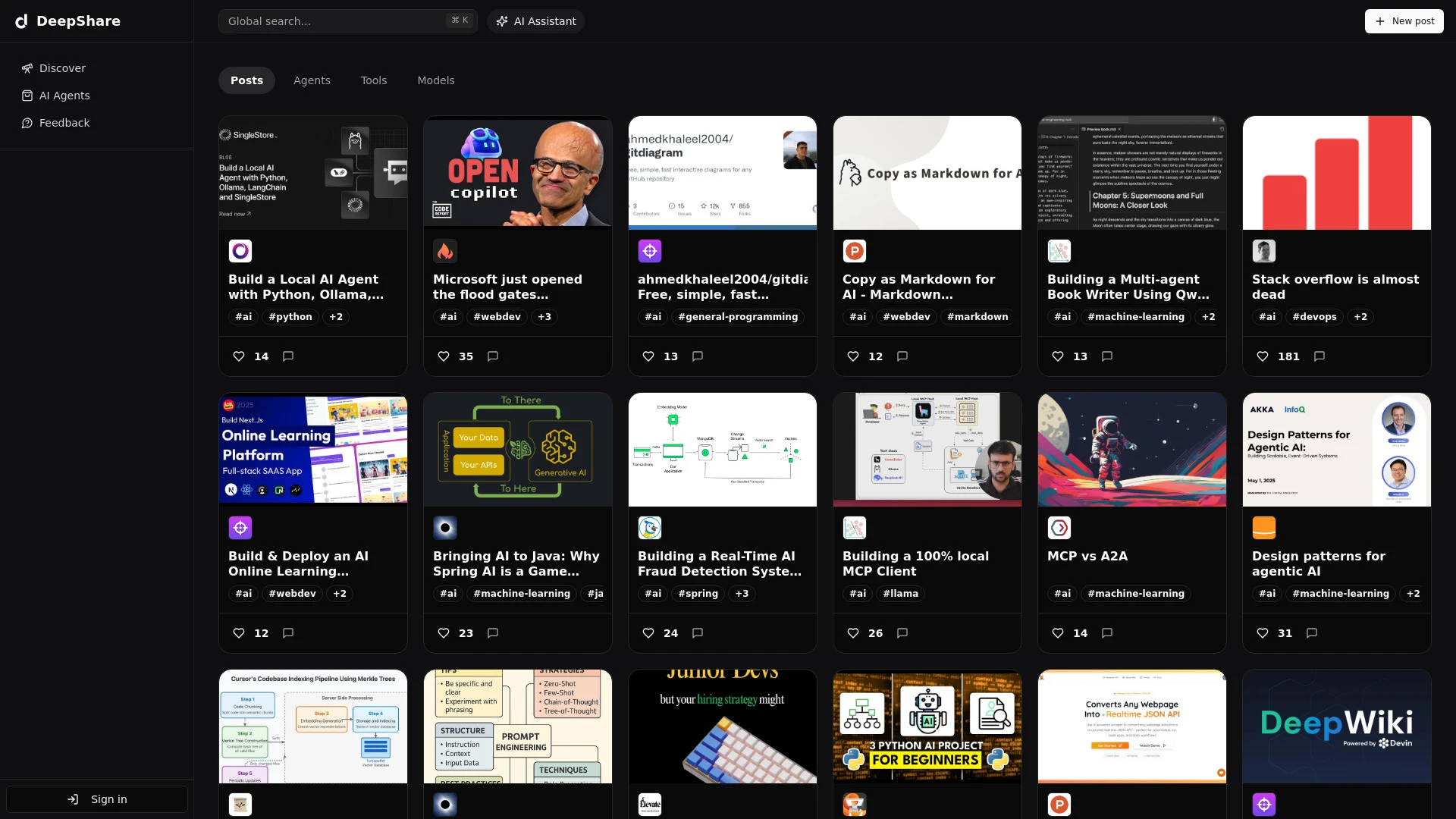 DeepShare - AI Tool Ocean
