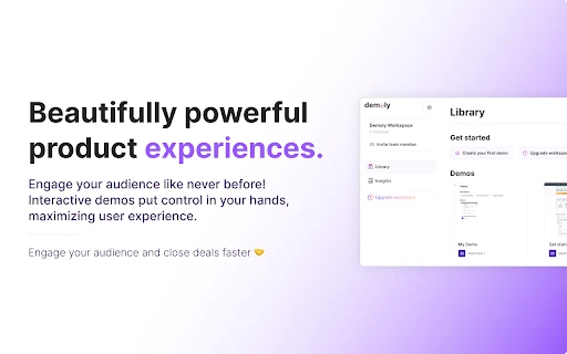 Demoly - Chrome Extension - AI Tool Ocean