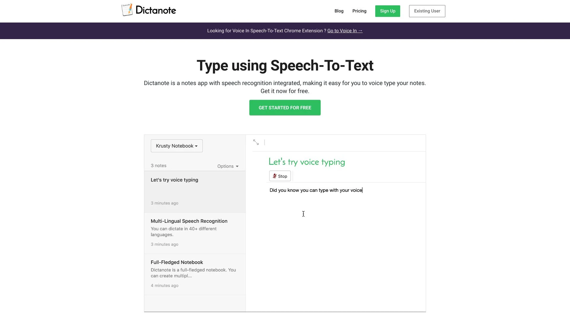 Dictanote - AI Tool Ocean