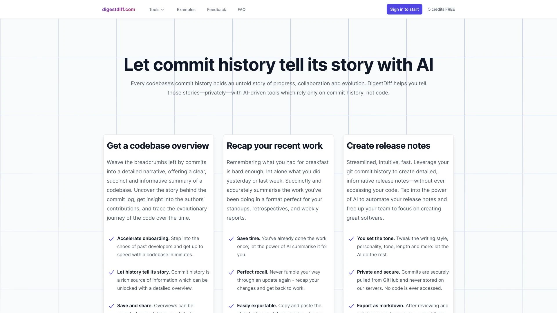 DigestDiff - AI Tool Ocean