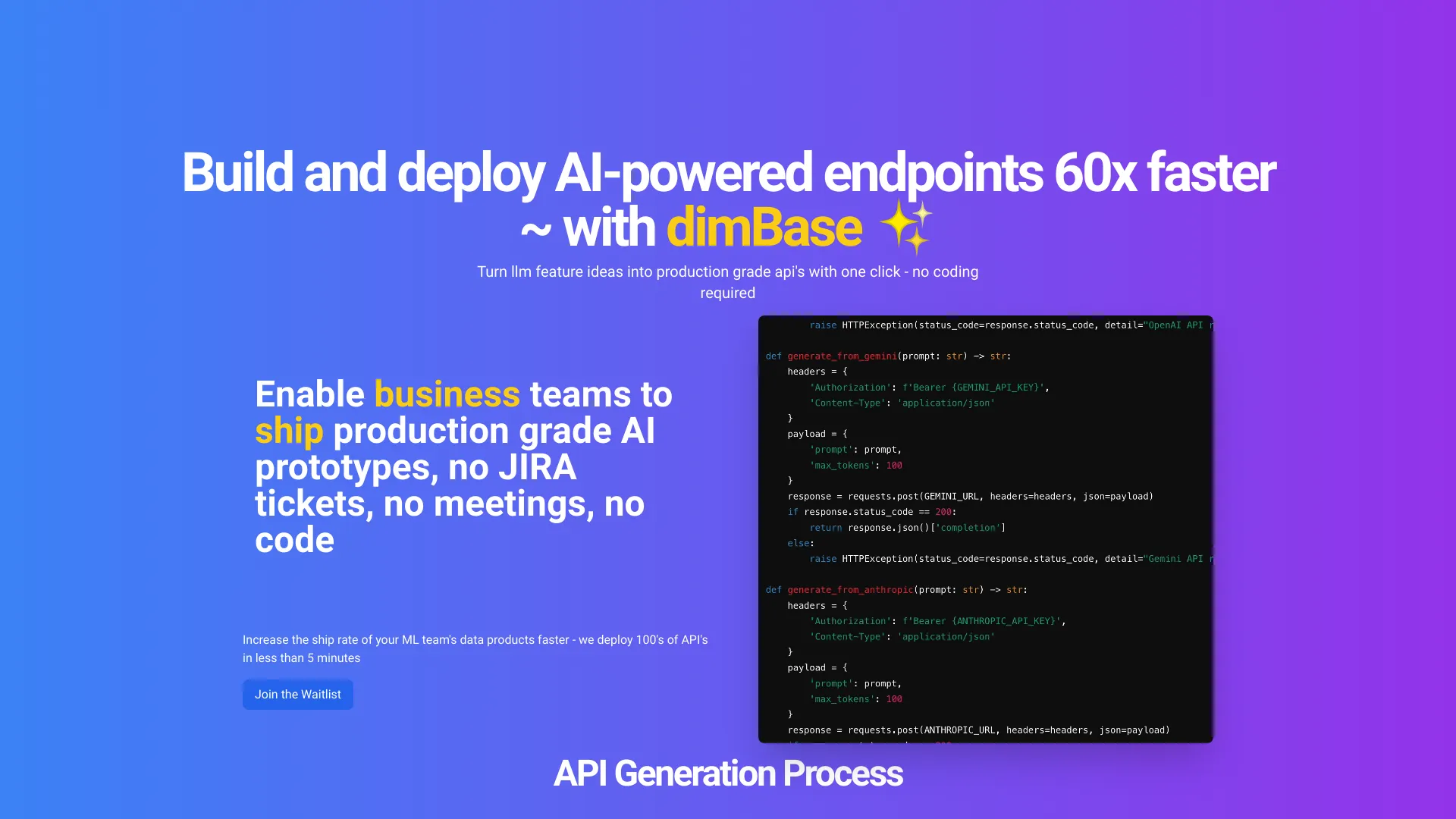 dimBase - AI Tool Ocean