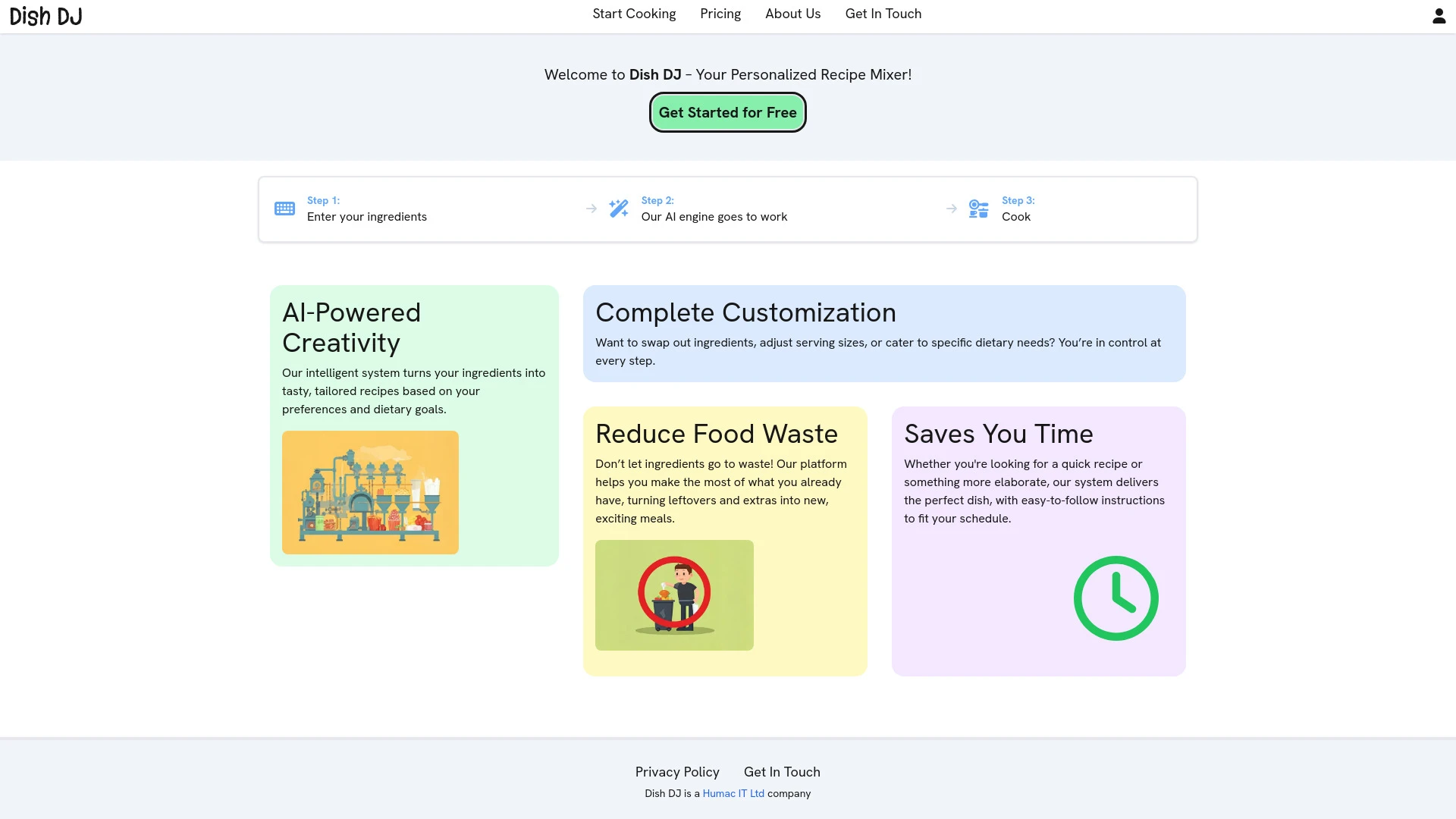 Dish DJ - AI Tool Ocean