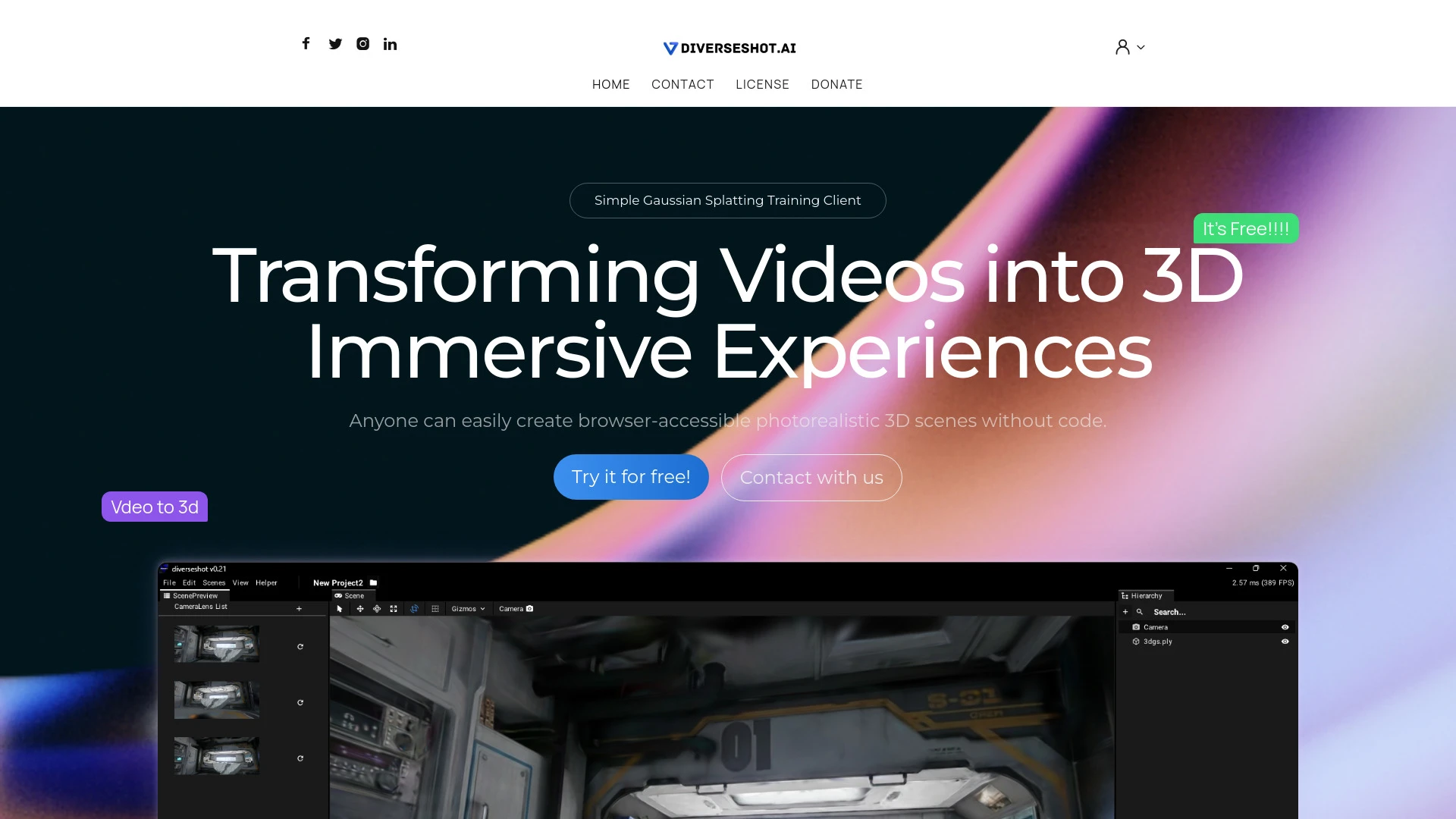 DiverseShot AI - AI Tool Ocean