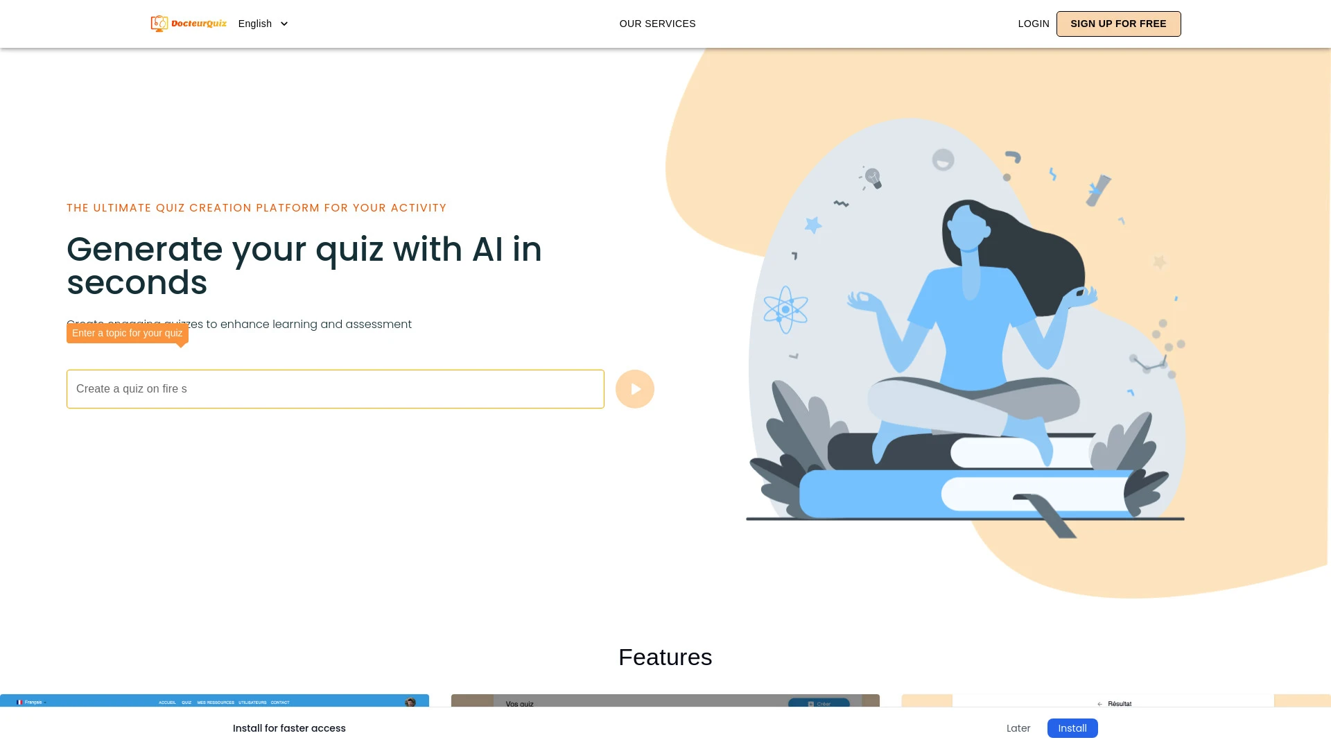 DocteurQuiz - AI Tool Ocean