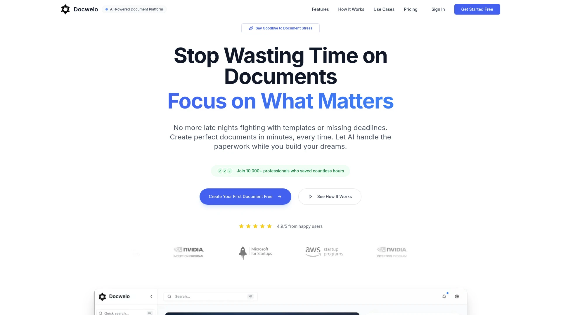 Docwelo - AI Tool Ocean