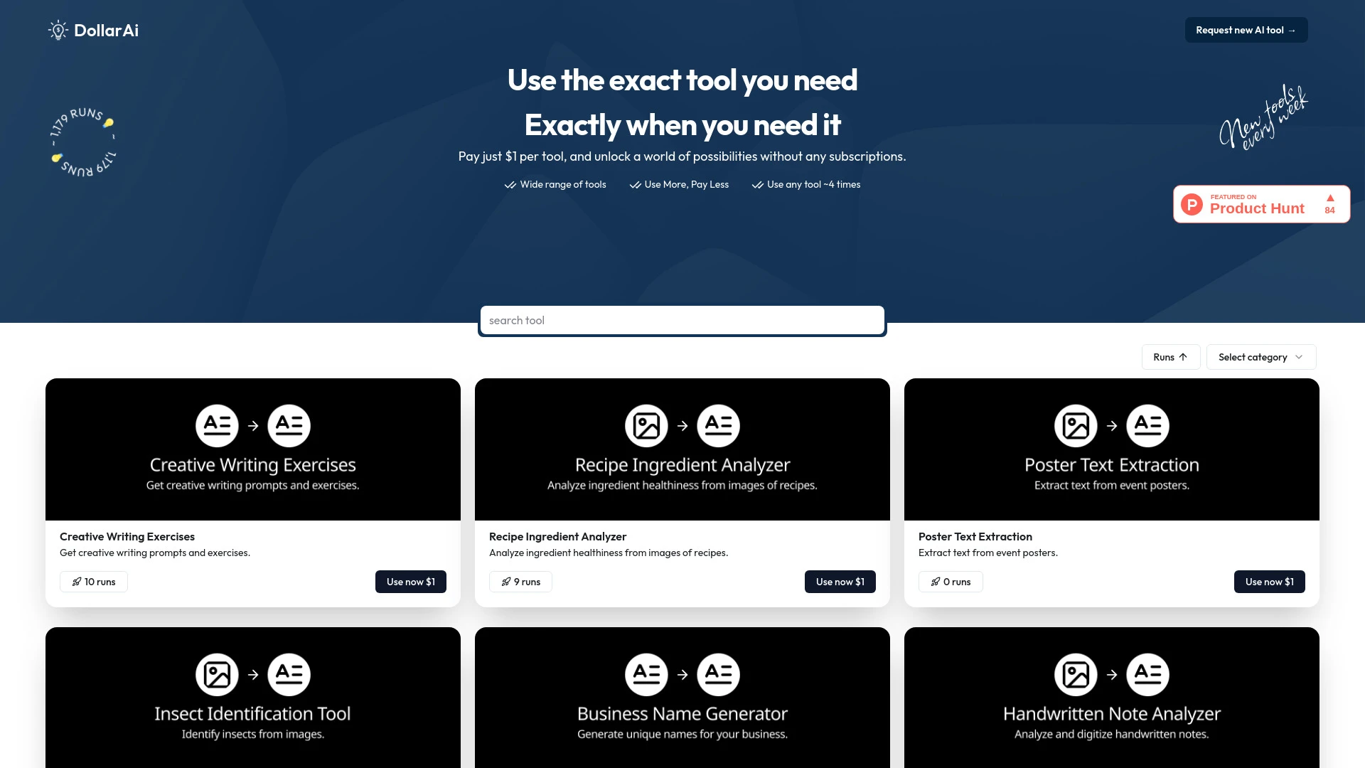DollarAI - AI Tool Ocean
