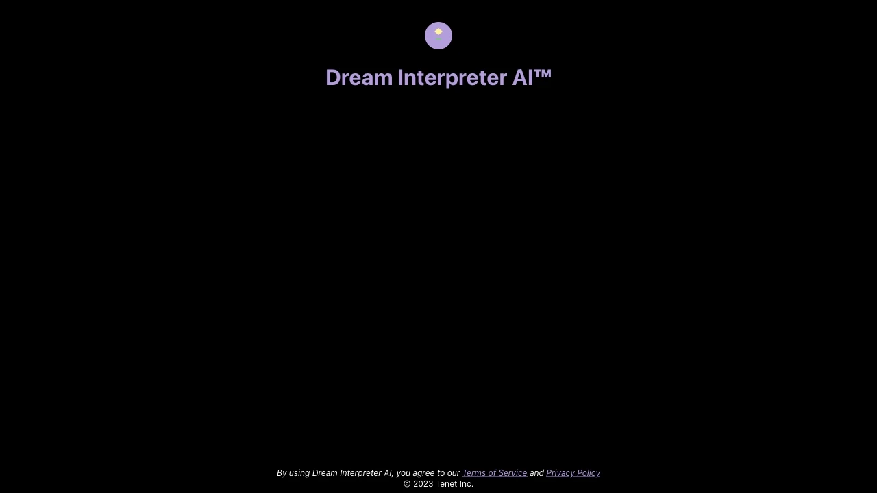 Dream Interpreter AI - AI Tool Ocean